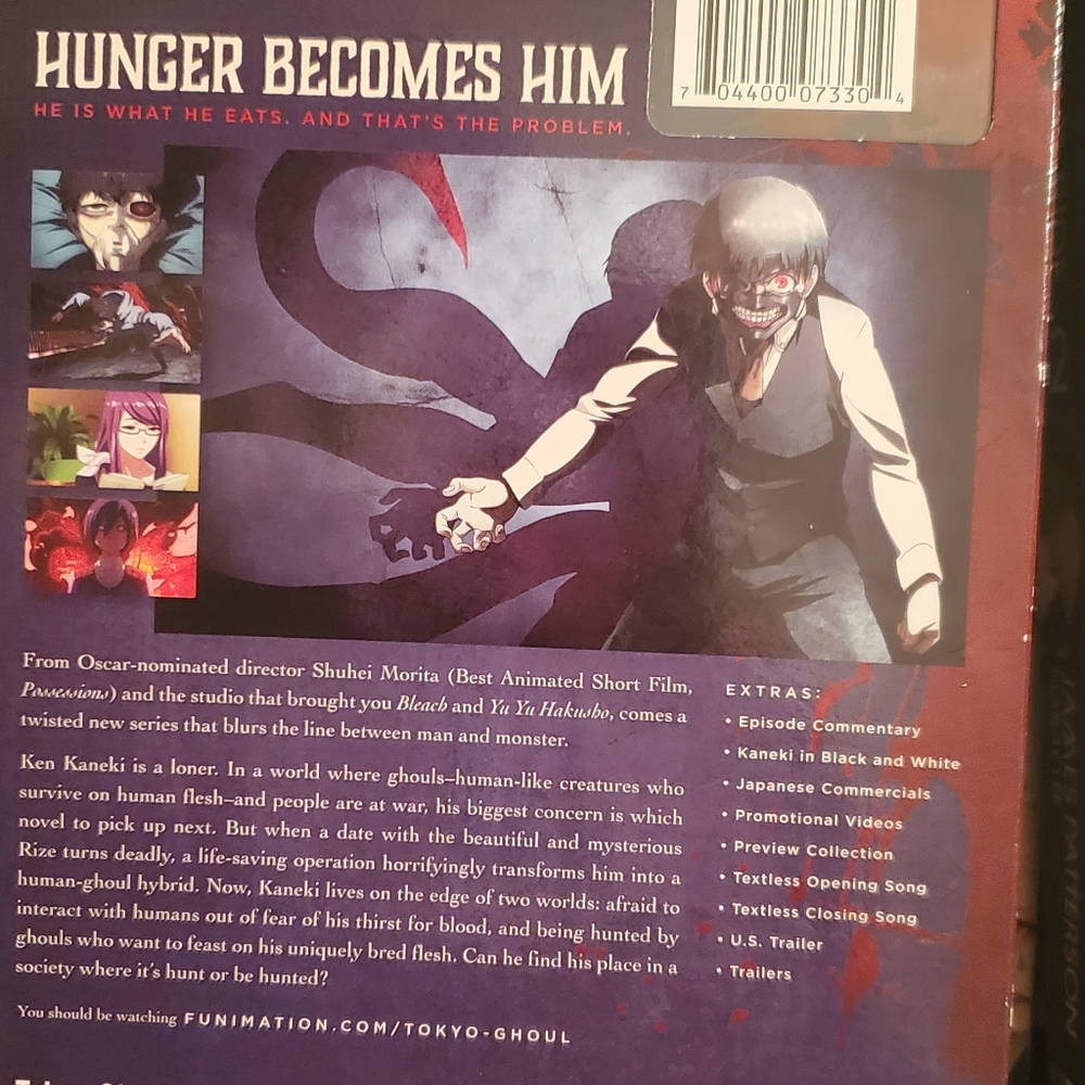 Tokyo Ghoul DVD Set - - Picture 3 of 4